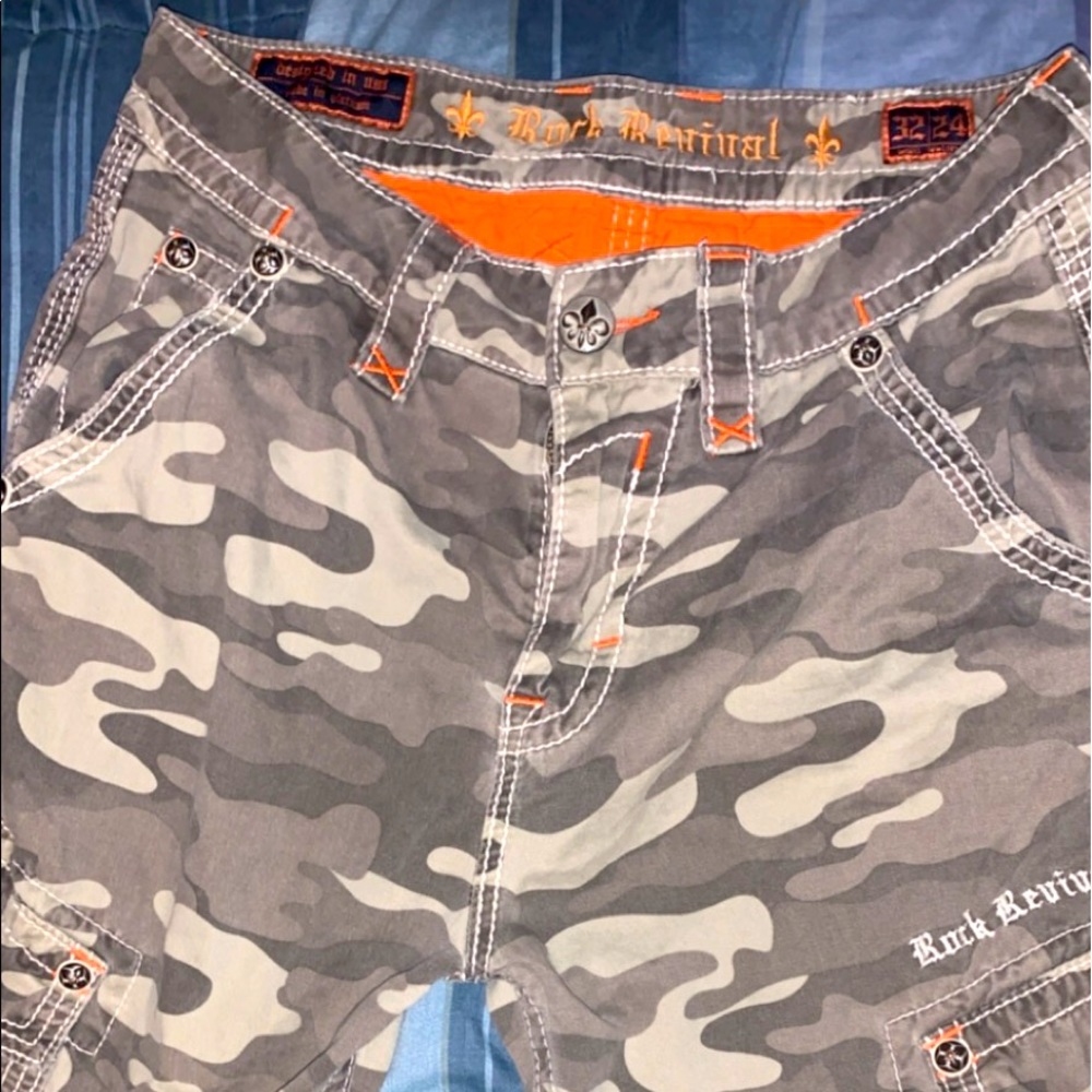 COPY - COPY - Rock Revival Jean Shorts